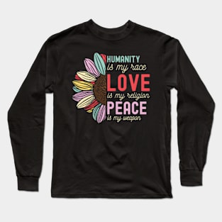 Peace Is My Weapon Long Sleeve T-Shirt